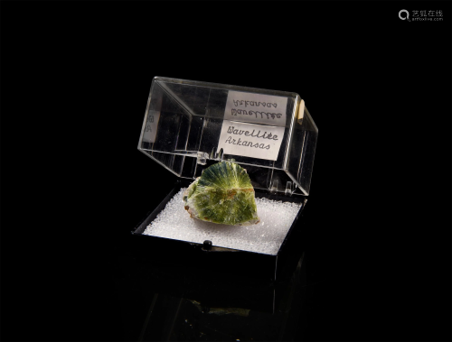 Historic USA Arkansas Wavellite Mineral Specimen