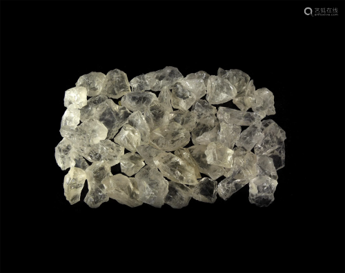 50 Brazil Quartz Crystal Chunks