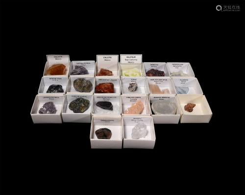 Historic Mineral Specimen Collection