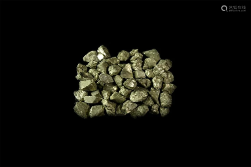 50 Silky Pyrite 'Fool's Gold' Mineral Specimens