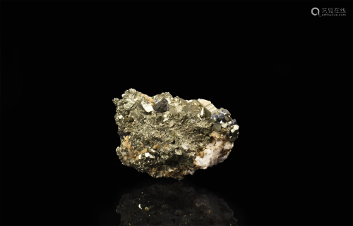 Historic Pyrite Mineral Specimen