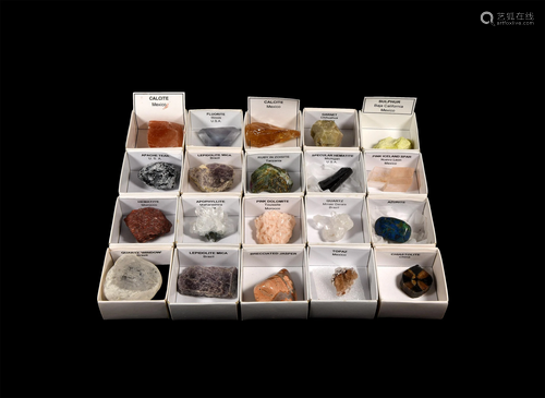 Historic Mineral Specimen Collection