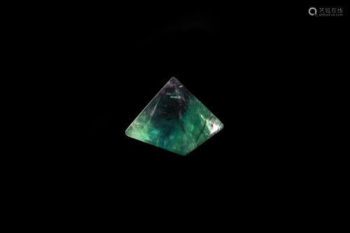 China Fluorite Pyramid Mineral Specimen