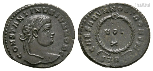 Constantine II (under Constantine I) - Wreath Bronze
