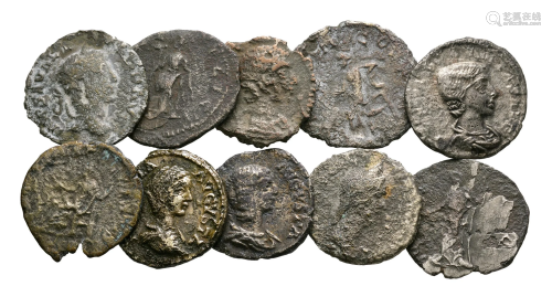 Severan Dynasty Plated Denarii [10]