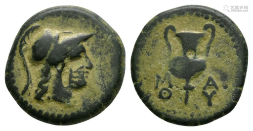 Lesbos - Methymna - Athena Bronze