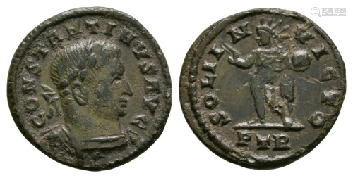 Constantine I (the Great) - Sol Bronze