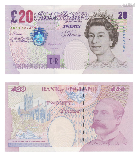 Bank of England - 1999-2000 Issue - £20