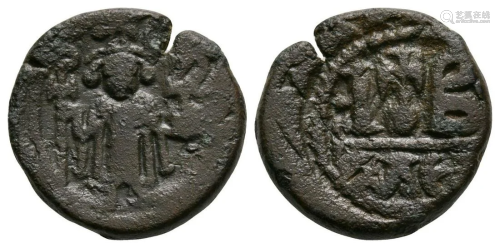 Constans II - Emperor Standing 12 Nummi