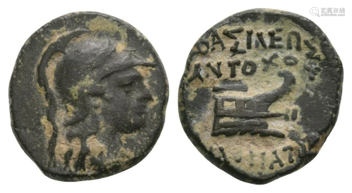 Seleukid - Antiochos X - Athena Bronze