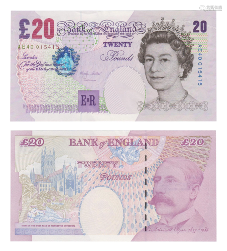 Bank of England - 1999-2000 Issue - £20