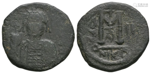 Maurice Tiberius - M Follis