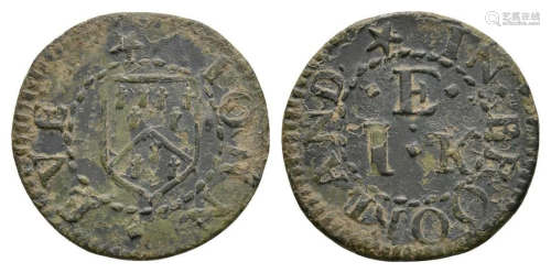 17th Century - Kent - Brookland - Eve - Token Farthing