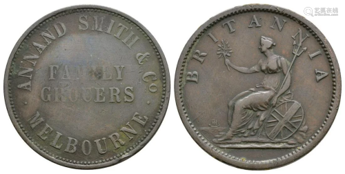 Australia - Annand Smith and Co - Token Penny