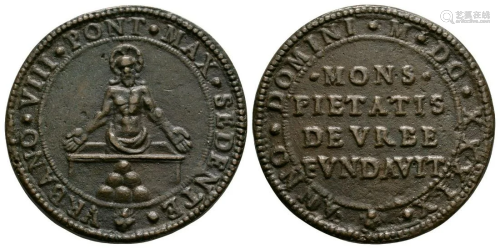 Vatican - Urban VIII - Fantasy Papal Medallion
