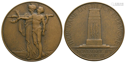 World War I - 1918 - Peace Commemoration Medal