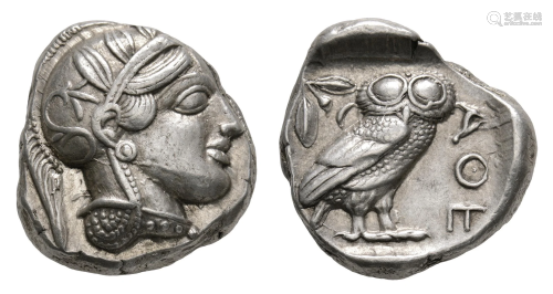 Attica - Athens - Owl Tetradrachm