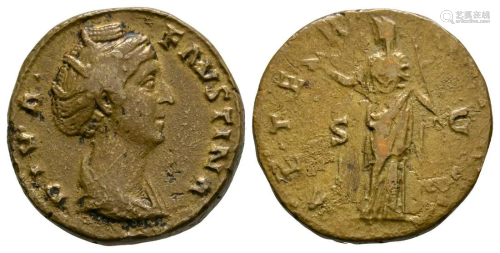 Faustina I - Juno Dupondius