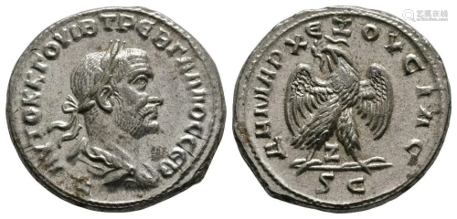 Trebonianus Gallus - Antioch - Eagle Tetradrachm
