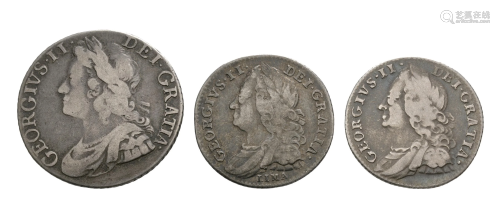 George II - Shilling and Sixpences [3]
