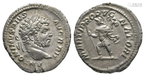 Caracalla - Mars Denarius