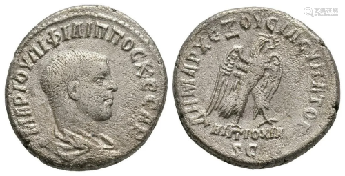 Philip II - Antioch - Eagle Tetradrachm