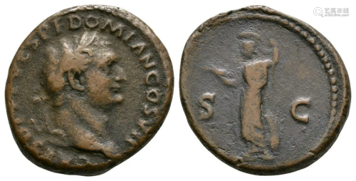 Domitian (under Titus) - Minerva As