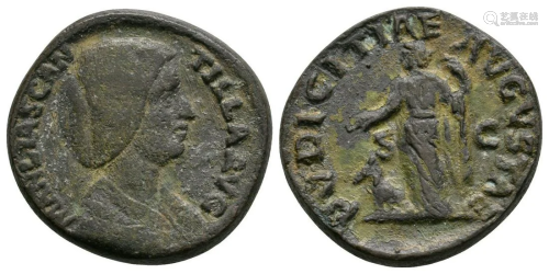 Manlia Scantilla - Replica Sestertius