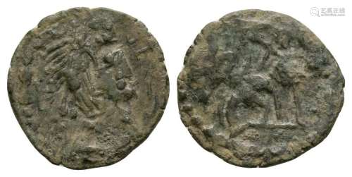 Constantius II - Barbarous Fallen Horseman Br…