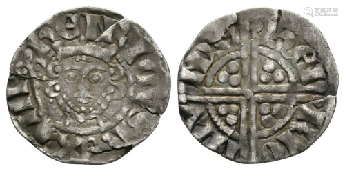 Henry III - London / Henri - Long Cross Penny