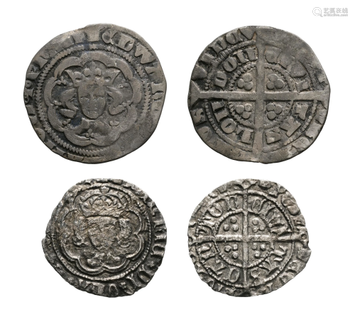 Edward III and Henry VII - Halfgroats [2]