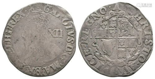 Charles I - Tower - Shilling