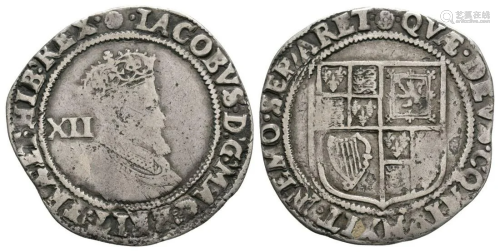 James I - Second Coinage Shilling