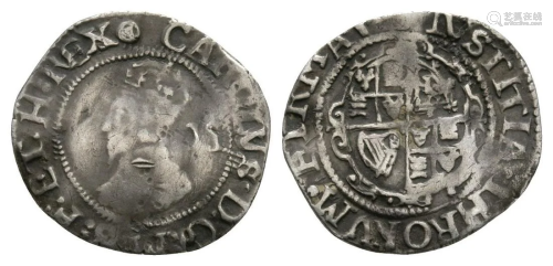 Charles I - Halfgroat