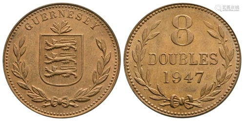 Guernsey - 1947 - 8 Doubles