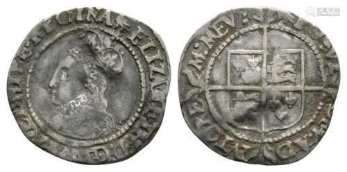 Elizabeth I - Halfgroat