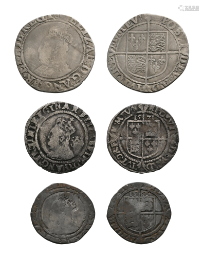 Elizabeth I - Shilling and Sixpences [3]