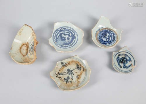 Set of Chinese Old Porcelain Wares