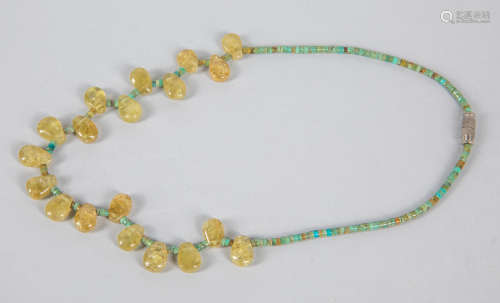 Collectible Turquoise & Gem Stone Necklace