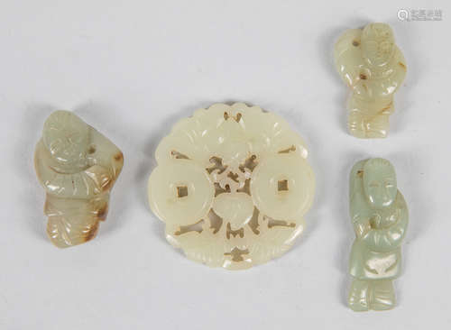 Group of Chinese Jade Carvings