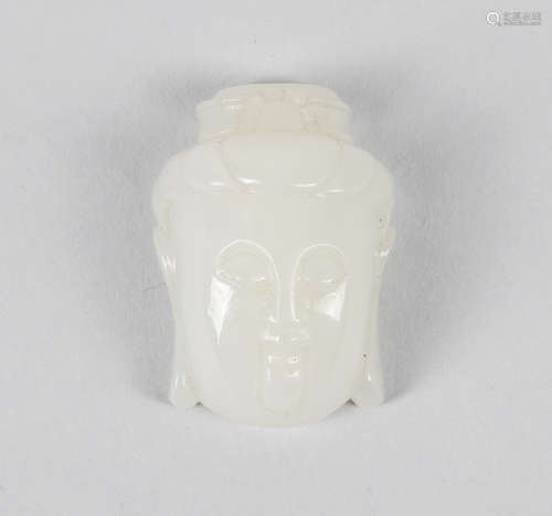 Chinese White Jade Toggle