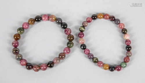 Chinese Export Tourmaline Beads