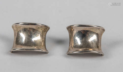 Pair Of Sterling Silver Earrings