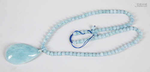 Collectible Aquamarine Necklace