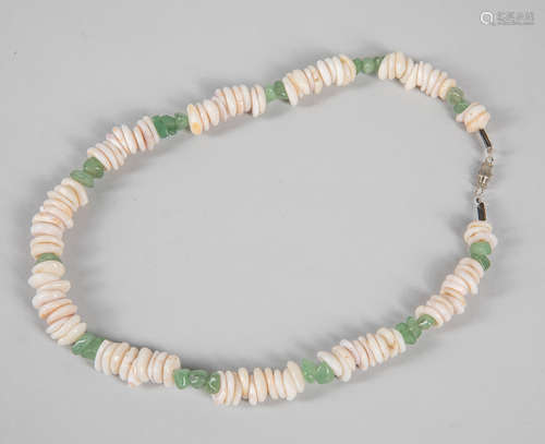 Collectible Heishi White Shell Necklace