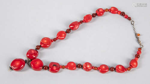 Collectible Large Size Coral Like Necklace