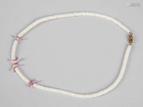 Collectible Heishi White Shell Necklace