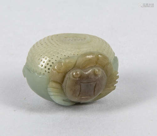 Chinese Carved Jade Toggle