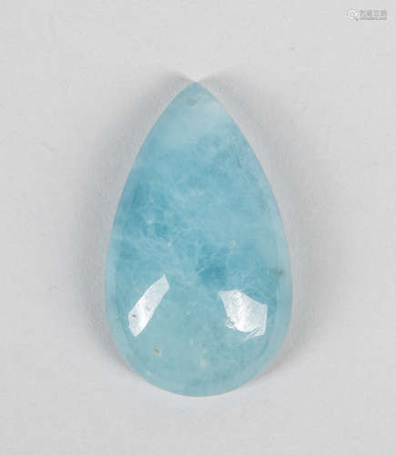 Collectible Large Aquamarine Pendant