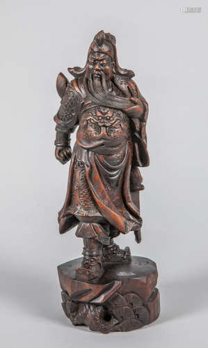 Chinese Carved Wood Figure